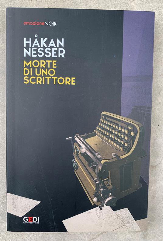 Morte di uno scrittore - Håkan Nesser - copertina