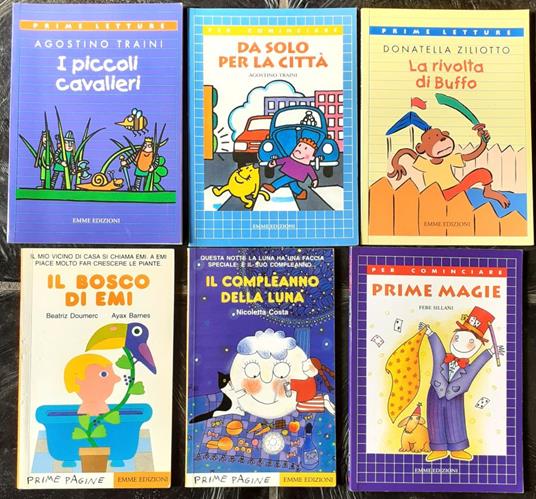 Sei libretti per bambini Emme edizioni anni '90 - Libro Usato - Emme  Edizioni 