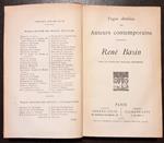 Pages choisies Auteurs Contemporains René Bazin 1922