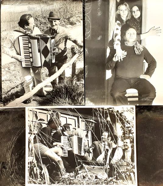 Tre fotografie del Maestro Mario Piovano anni '70 - copertina