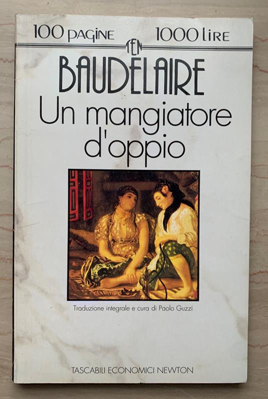 Un mangiatore d'oppio - copertina