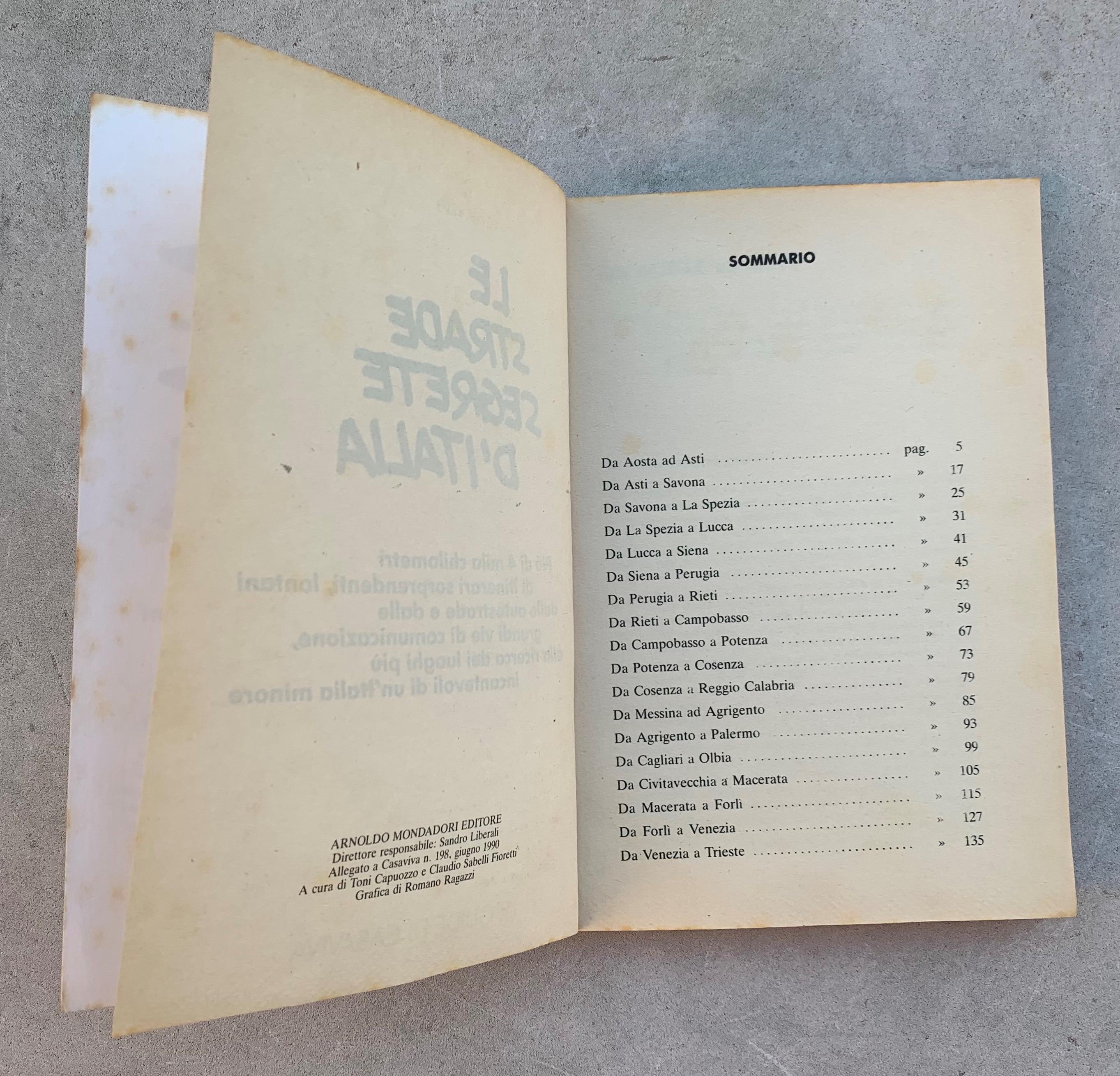 Le strade segrete d'Italia. Più di 4 mila chilometri di itinerari sorprendenti, lontani dalle autostrade e dalle grandi vie di comunicazione, alla ricerca dei luoghi più incantevoli di un'Italia minore