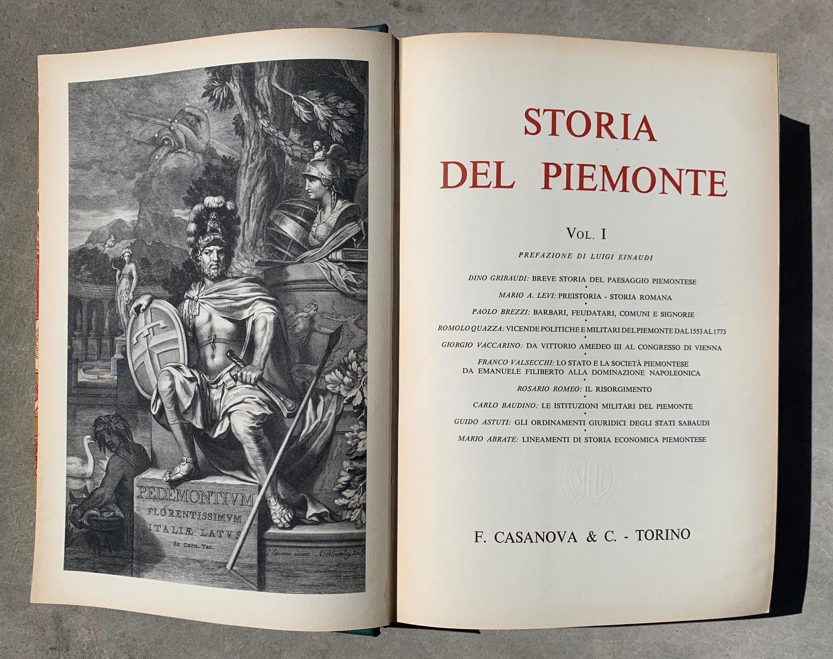 Storia del Piemonte. Vol. I