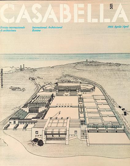 CASABELLA rivista di Architettura N°501 Aprile 1984 - Vittorio Gregotti - copertina