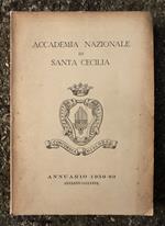 Accademia Nazionale di Santa Cecilia  Annuario 1959-60