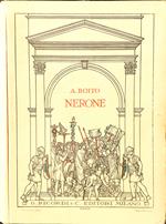 A. Boito NERONE Tragedia in quattro atti - Canto Pianoforte opera completa Ricordi 1924