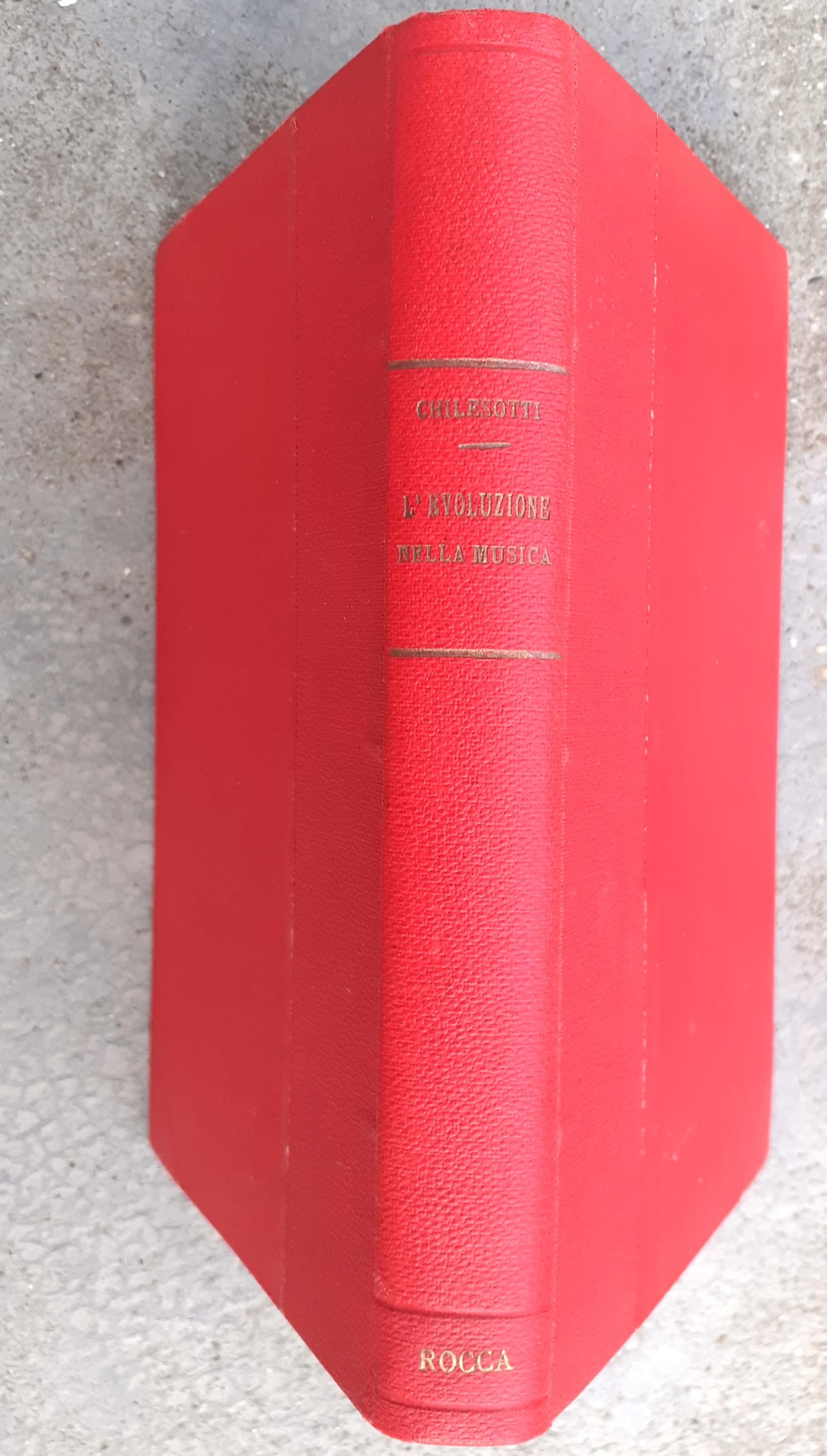 L' evoluzione della musica Fr.lli Bocca Editori 1911