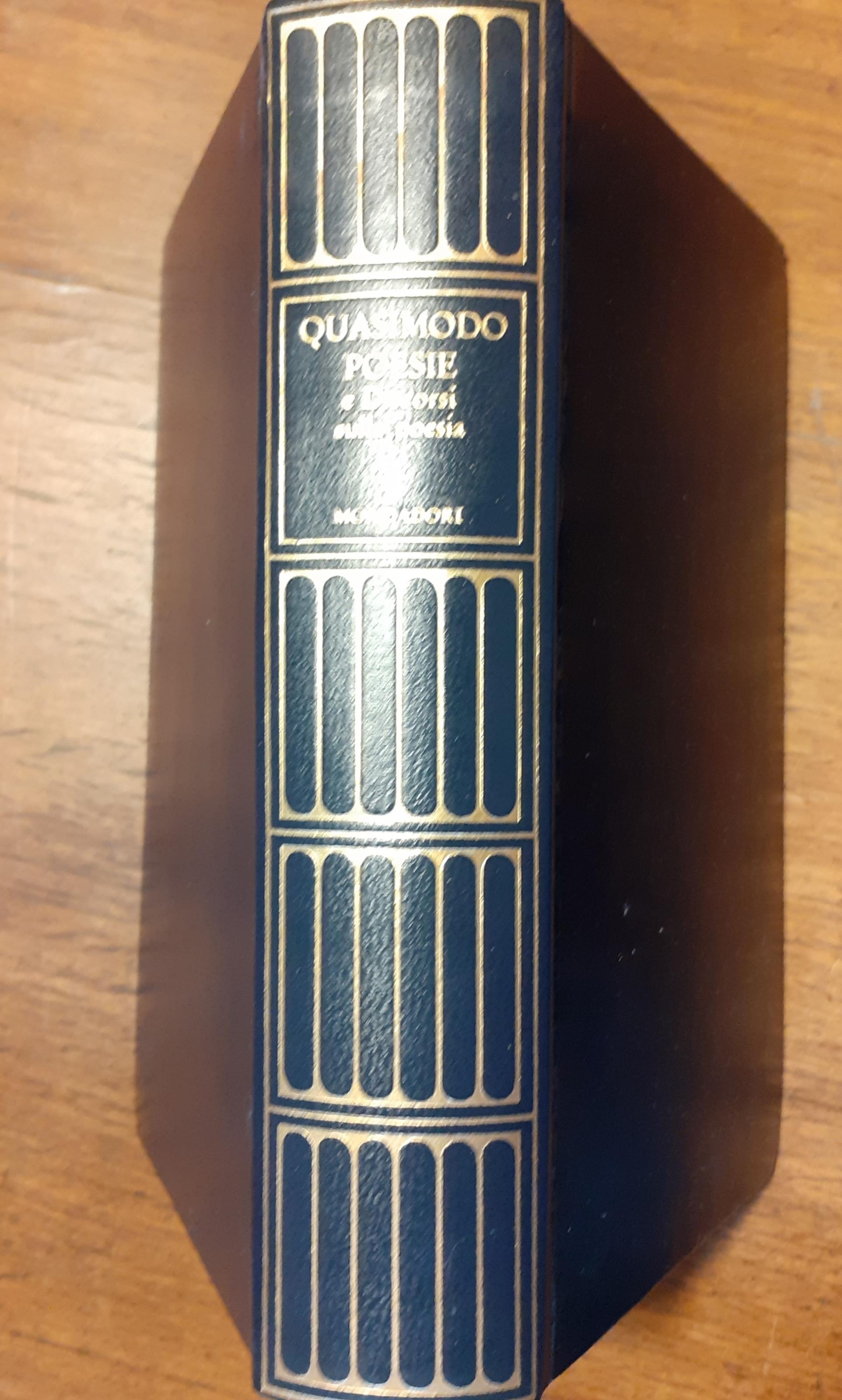Poesie e discorsi sulla poesia I Meridiani Mondadori Editrice 1971