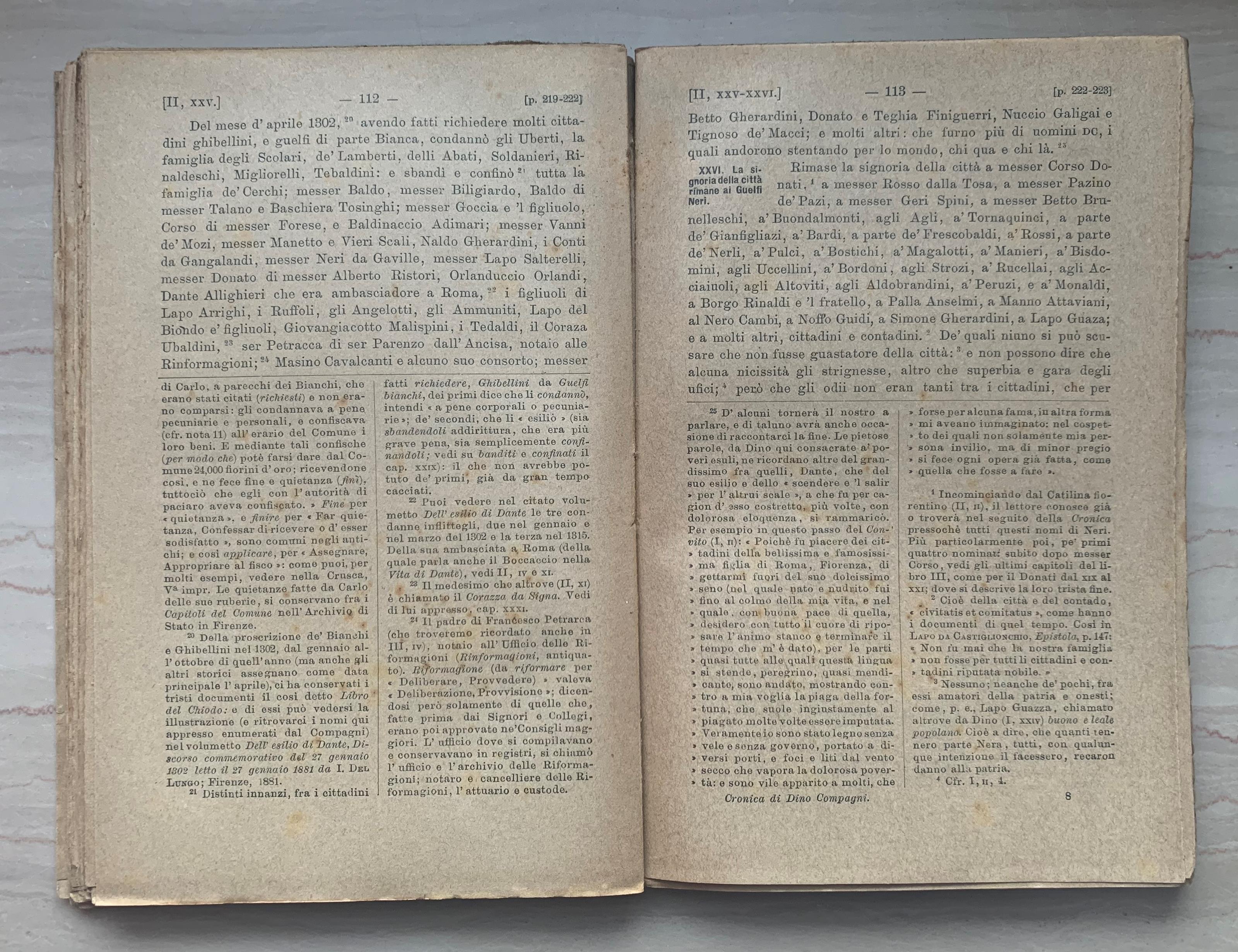 La Cronica di Dino Compagni delle cose occorrenti ne' tempi suoi e La Canzone morale del Pregio dello stesso Autore. Edizione scolastica