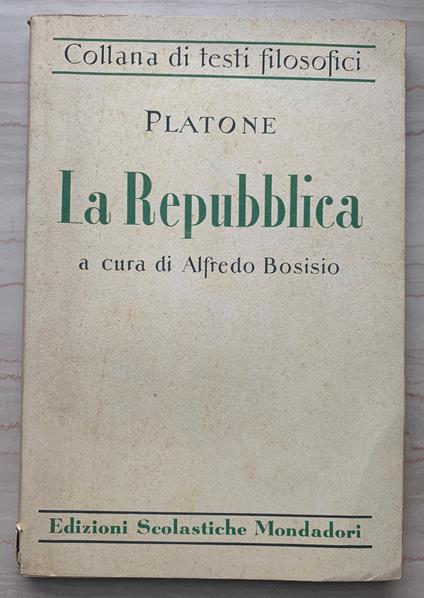 La Repubblica. Antologia - Platone - copertina
