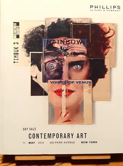 Catalogo Phillips auction Contemporary Art 11 May 2012 New York - copertina