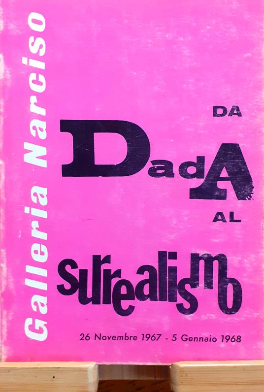 Catalogo invito "Da Dada al surrealismo" 1968 - copertina