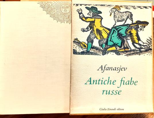 Antiche fiabe russe I Millenni Einaudi 1953 - copertina