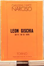 Leon Gischia catalogo invito Galleria Narciso