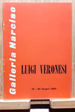 Galleria Narciso catalogo invito Luigi Veronesi 1965