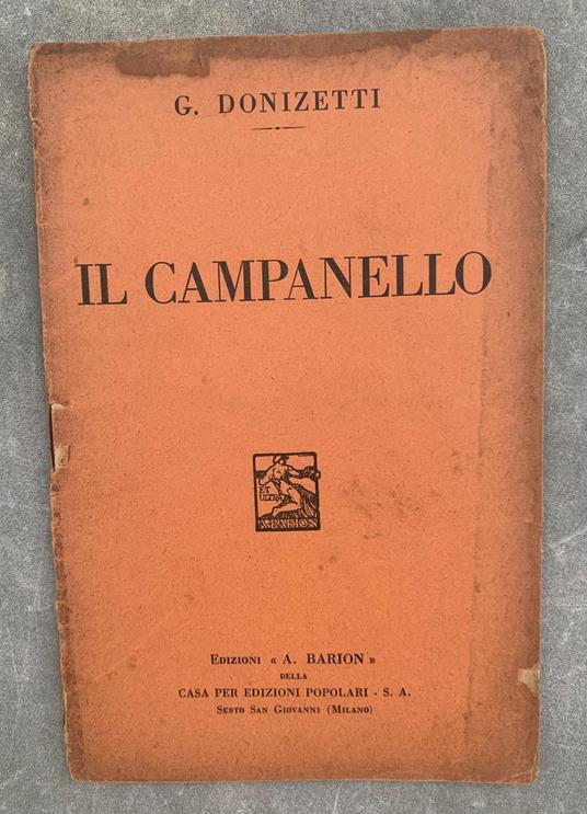 Il campanello - copertina