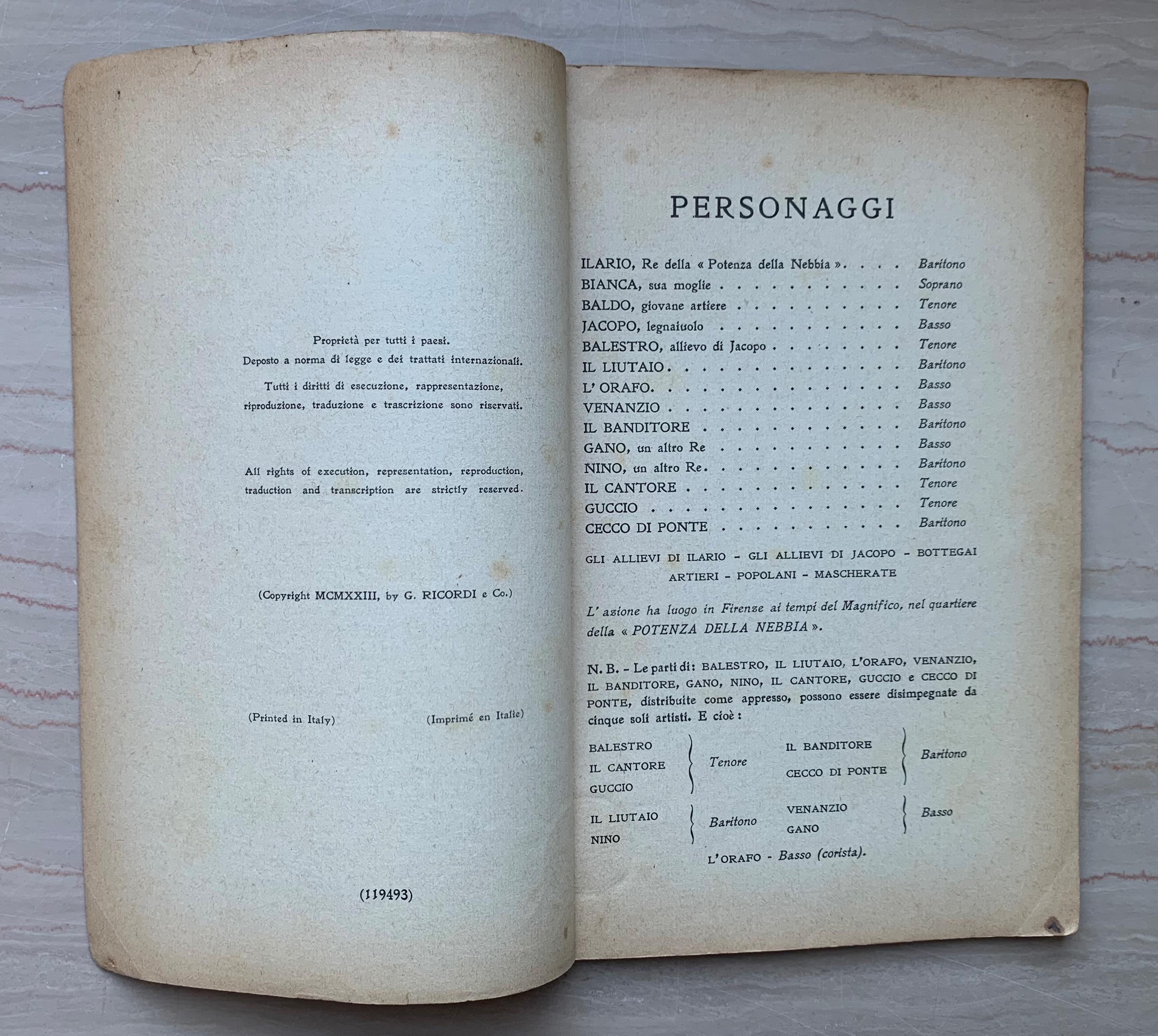 Carnasciali. Tre atti