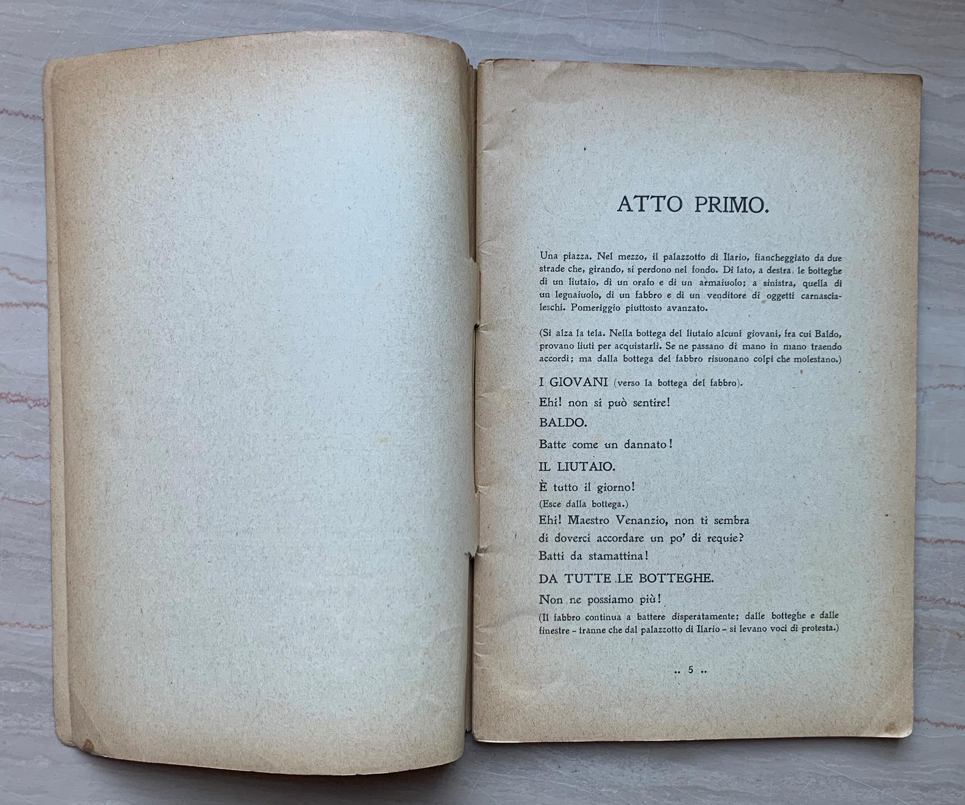 Carnasciali. Tre atti