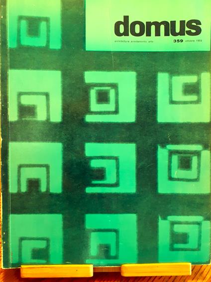 Domus N° 359 ottobre 1959 - copertina