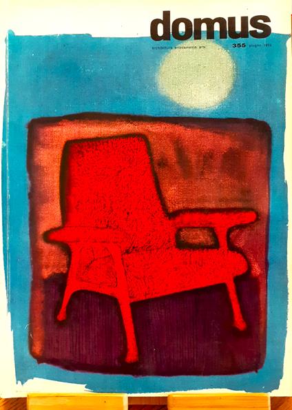 Domus N° 355 giugno 1959 - copertina