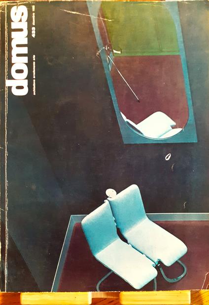 Domus N° 433 dicembre 1965 E. Sottsass e L.Fontana - copertina