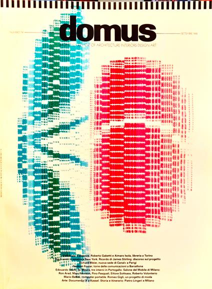 domus settembre 1992 numero 741 - copertina