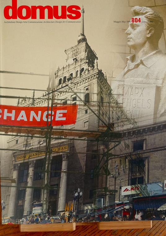 Domus 804 Maggio 1998 Linea di frattura - copertina