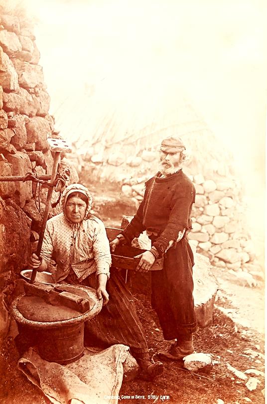Albumina originale Grinding Corn in Skye - copertina
