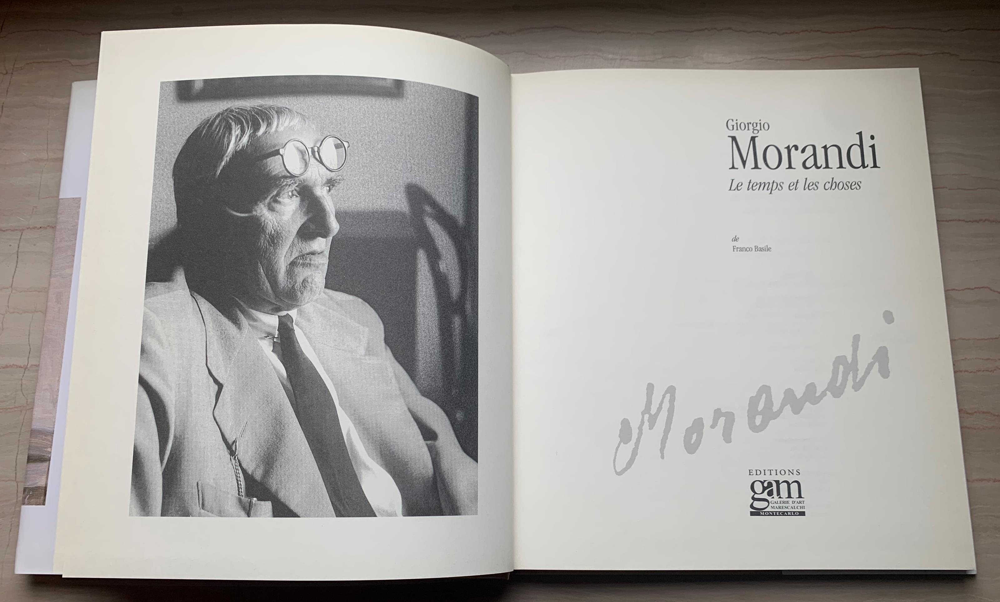 Giorgio Morandi. Les temps et les choses