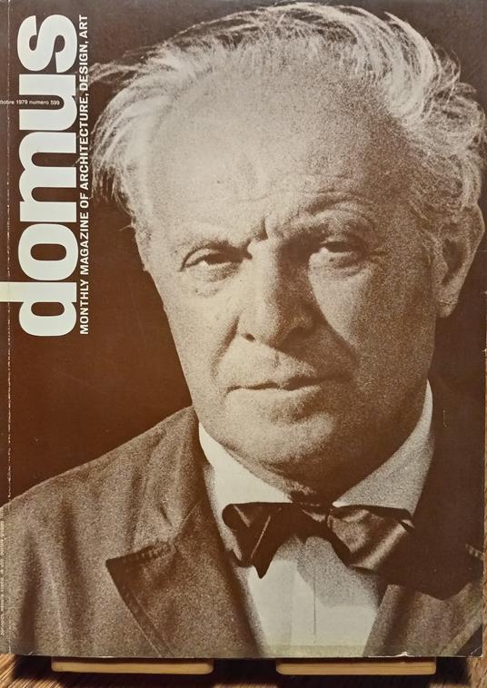 domus numero 599 ottobre 1979 - copertina