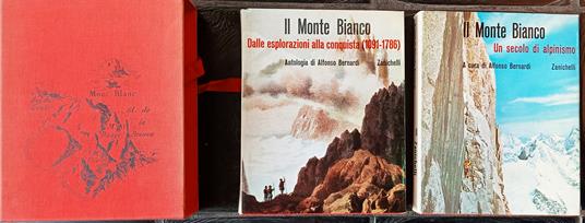 Il Monte Bianco due volumi in cofanetto - copertina