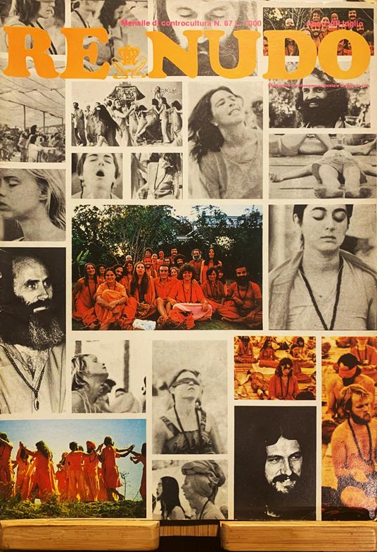 Re nudo rivista n° 67 luglio 1978 - copertina