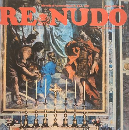 Re nudo rivista n° 64 Aprile 1978 - copertina