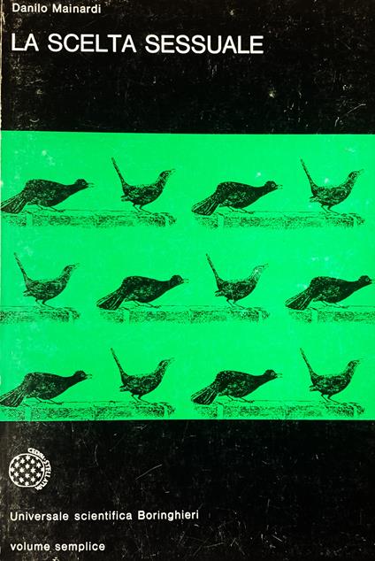 La Scelta Sessuale - Danilo Mainardi - copertina