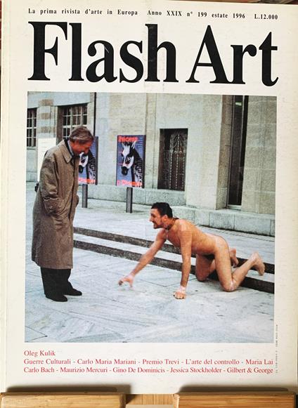 Flash Art N°199 Estate 1996 - copertina