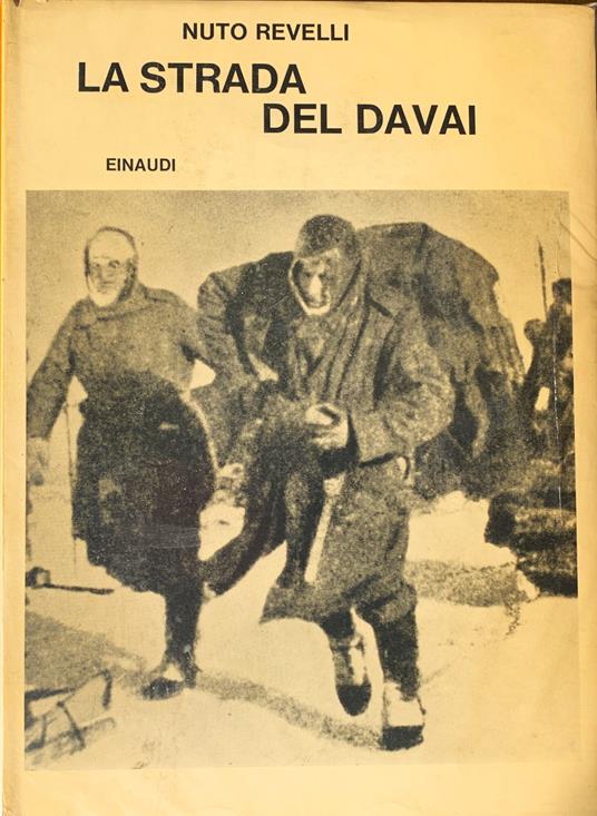 La strada del davai - Nuto Revelli - copertina
