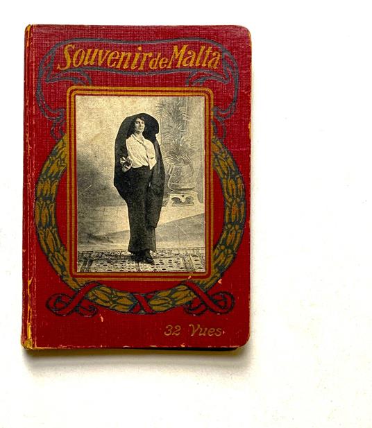 Souvenir de Malta libricino con vedute in fototipia - copertina