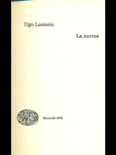 La Norma - Ugo Leonzio - copertina