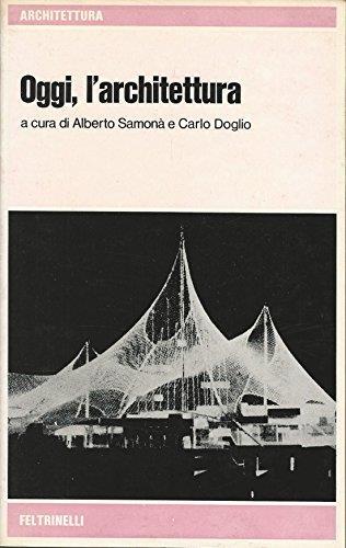 Oggi, L'architettura - Alberto Samonà - copertina