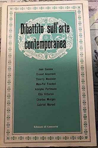 Dibattito Sull'arte Contemporanea - copertina