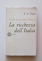 Scritti Di Economia E Finanza - Volume Iii Parte I - La Ricchezza Dell'italia