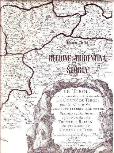 Storia della regione tridentina - Antonio Zieger - copertina