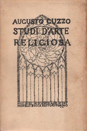 Studi di Arte Religiosa - Augusto Guzzo - copertina