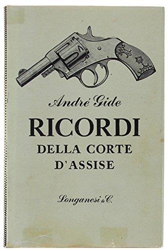 Ricordi della Corte d'Assise - André Gide - copertina