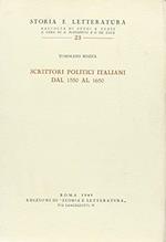 Scrittori politici italiani dal 1550 al 1650. Saggio di bibliografia