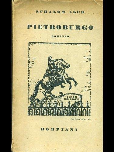 Pietroburgo - Sholem Asch - copertina