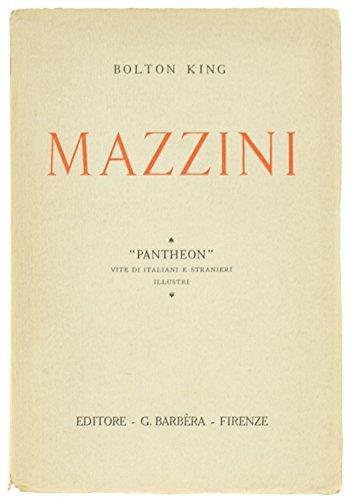 Mazzini - Bolton King - copertina