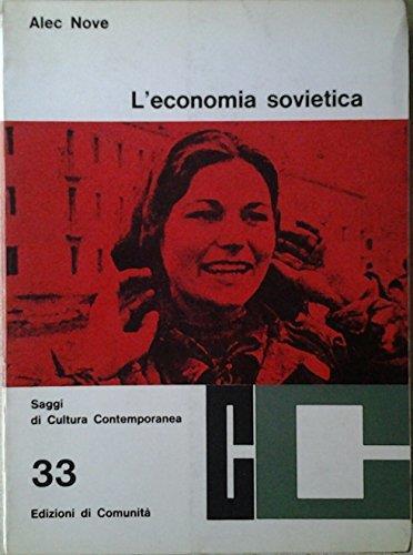 L' economia Sovietica - Alec Nove - copertina