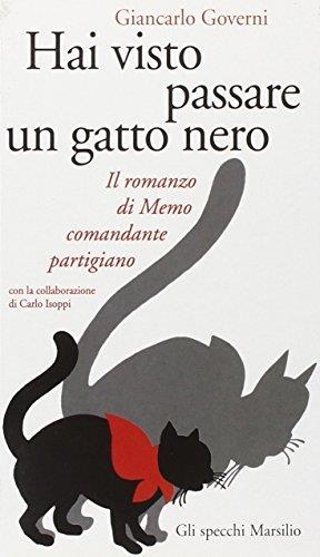 Hai visto passare un gatto nero. Il romanzo di Memo comandante partigiano - Giancarlo Governi - copertina