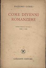 Come divenni romanziere